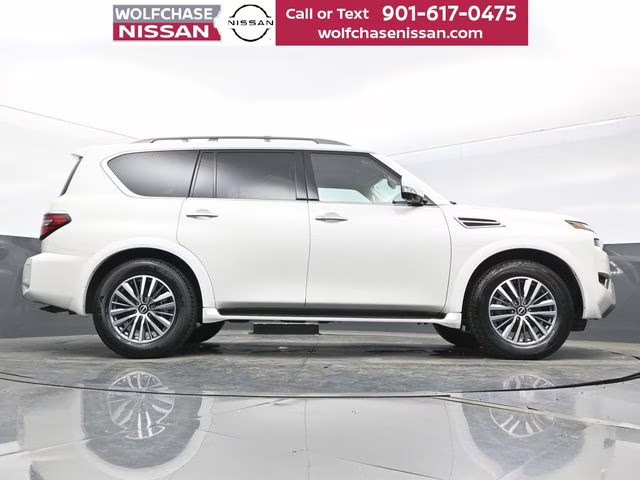 2023 Aspen White Tricoat Nissan Armada SL RWD SUV