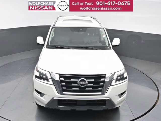 2023 Aspen White Tricoat Nissan Armada SL RWD SUV