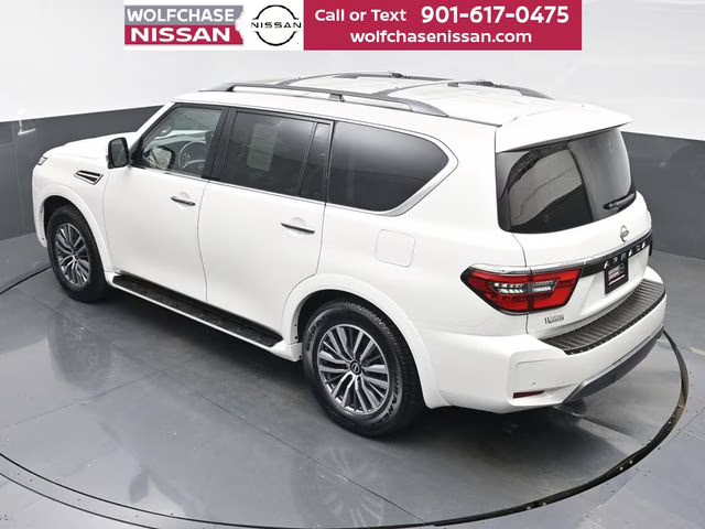 2023 Aspen White Tricoat Nissan Armada SL RWD SUV