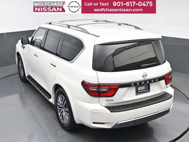 2023 Aspen White Tricoat Nissan Armada SL RWD SUV