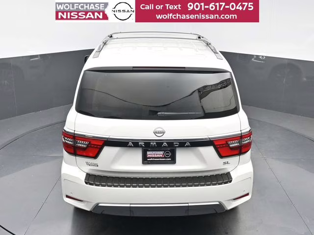 2023 Aspen White Tricoat Nissan Armada SL RWD SUV