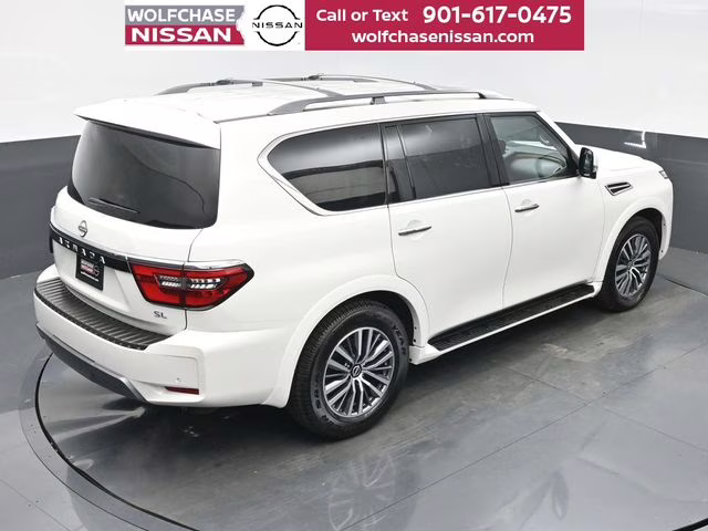 2023 Aspen White Tricoat Nissan Armada SL RWD SUV