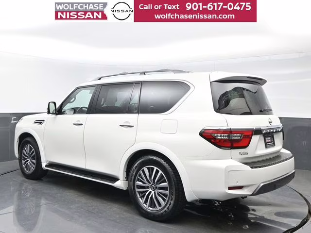 2023 Aspen White Tricoat Nissan Armada SL RWD SUV