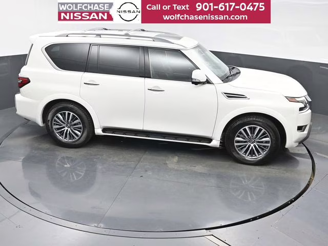 2023 Aspen White Tricoat Nissan Armada SL RWD SUV