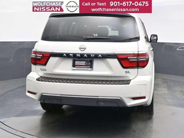 2023 Aspen White Tricoat Nissan Armada SL RWD SUV