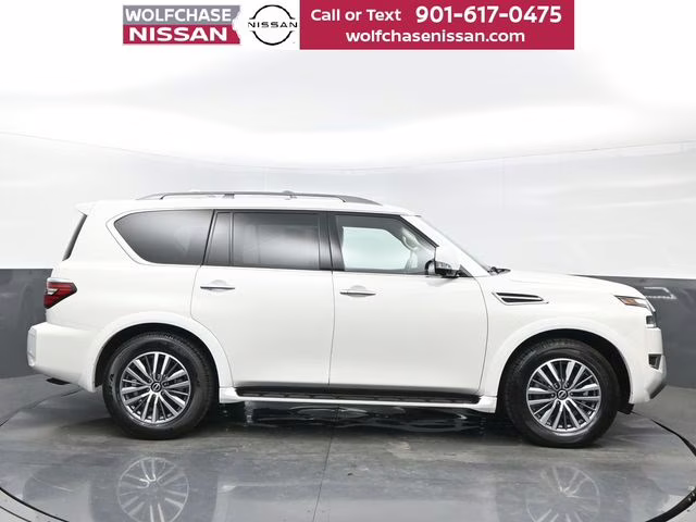 2023 Aspen White Tricoat Nissan Armada SL RWD SUV