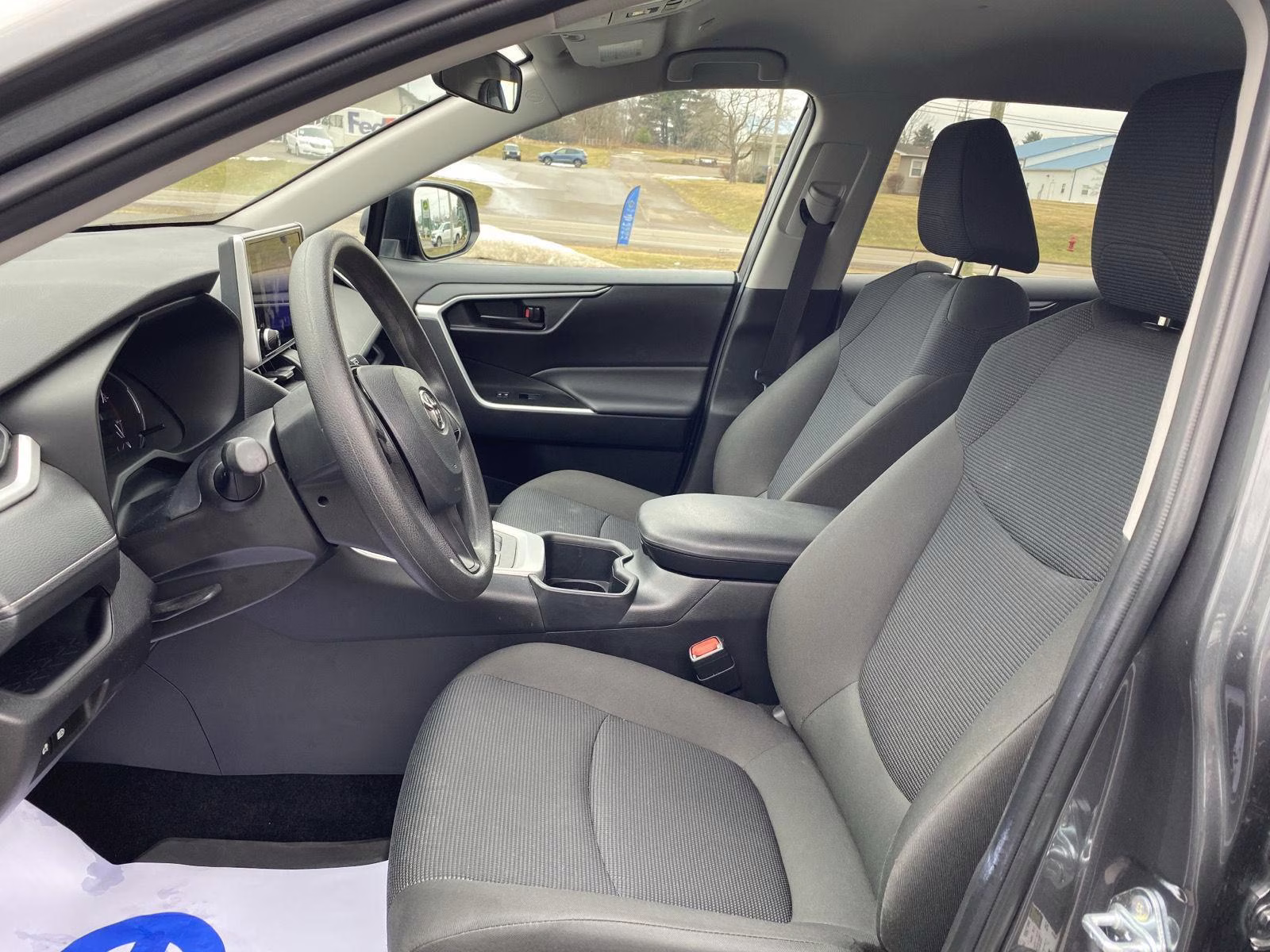 2025 Magnetic Gray Metallic Toyota RAV4 LE FWD SUV