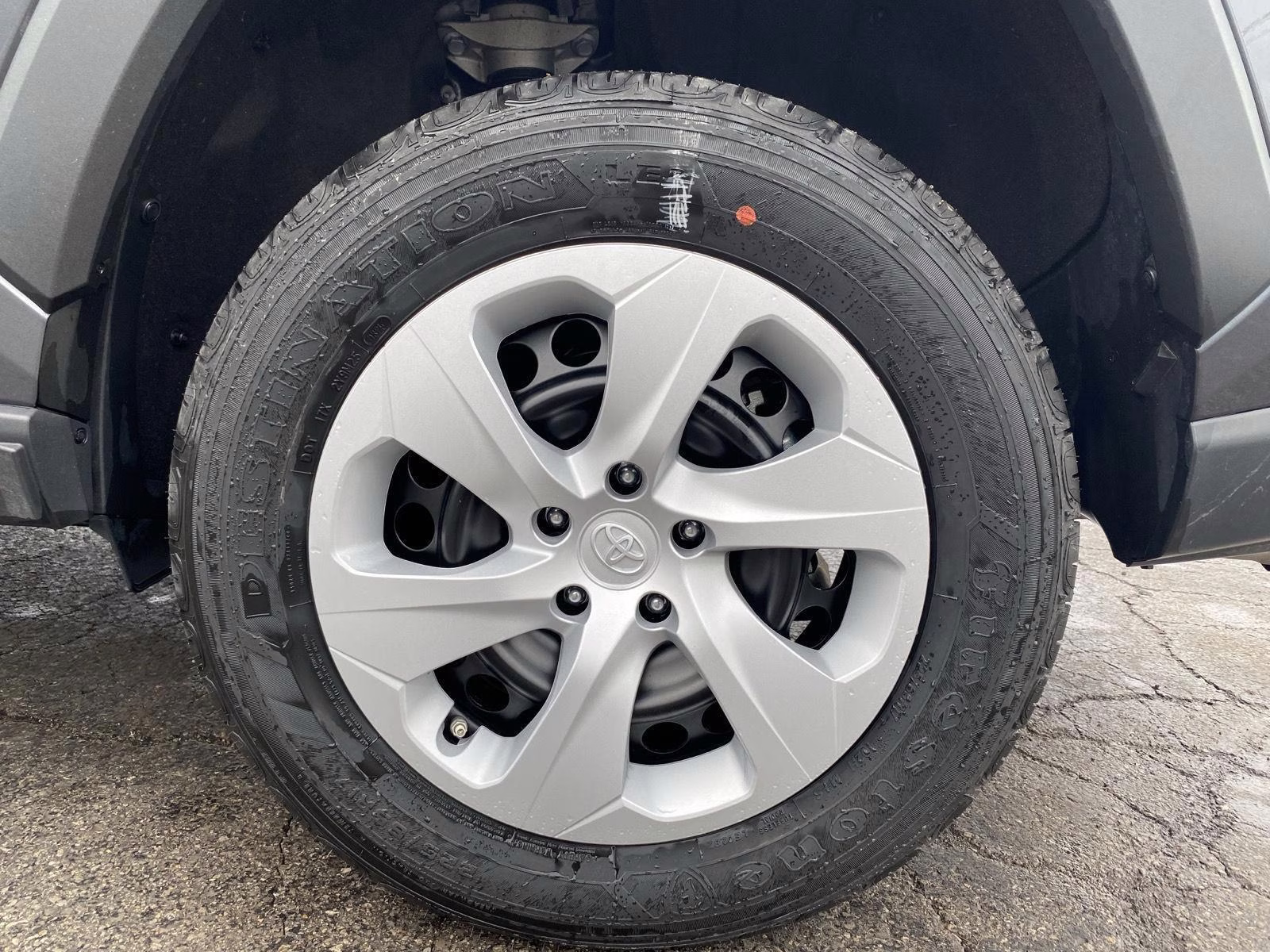 2025 Magnetic Gray Metallic Toyota RAV4 LE FWD SUV