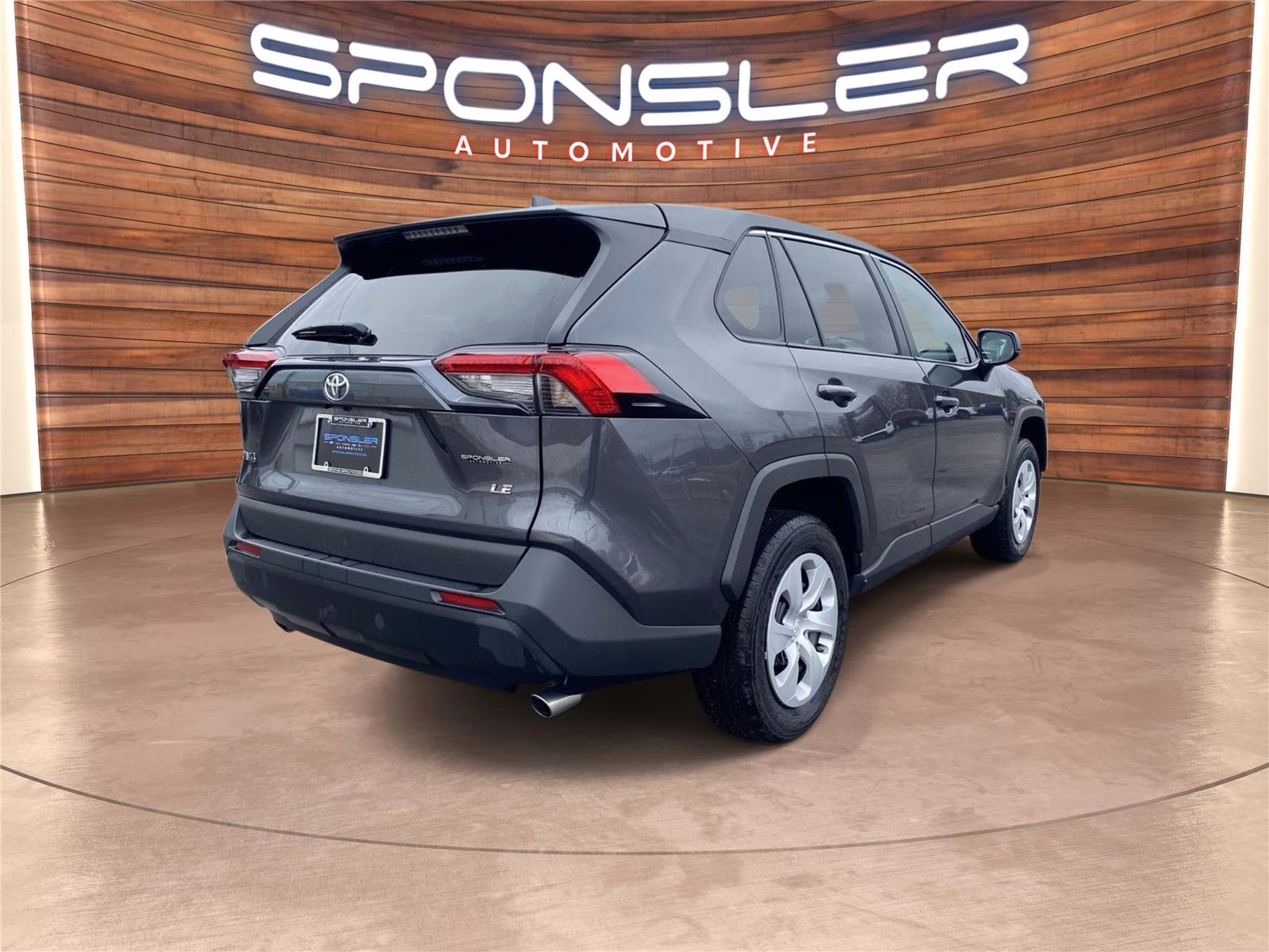 2025 Magnetic Gray Metallic Toyota RAV4 LE FWD SUV