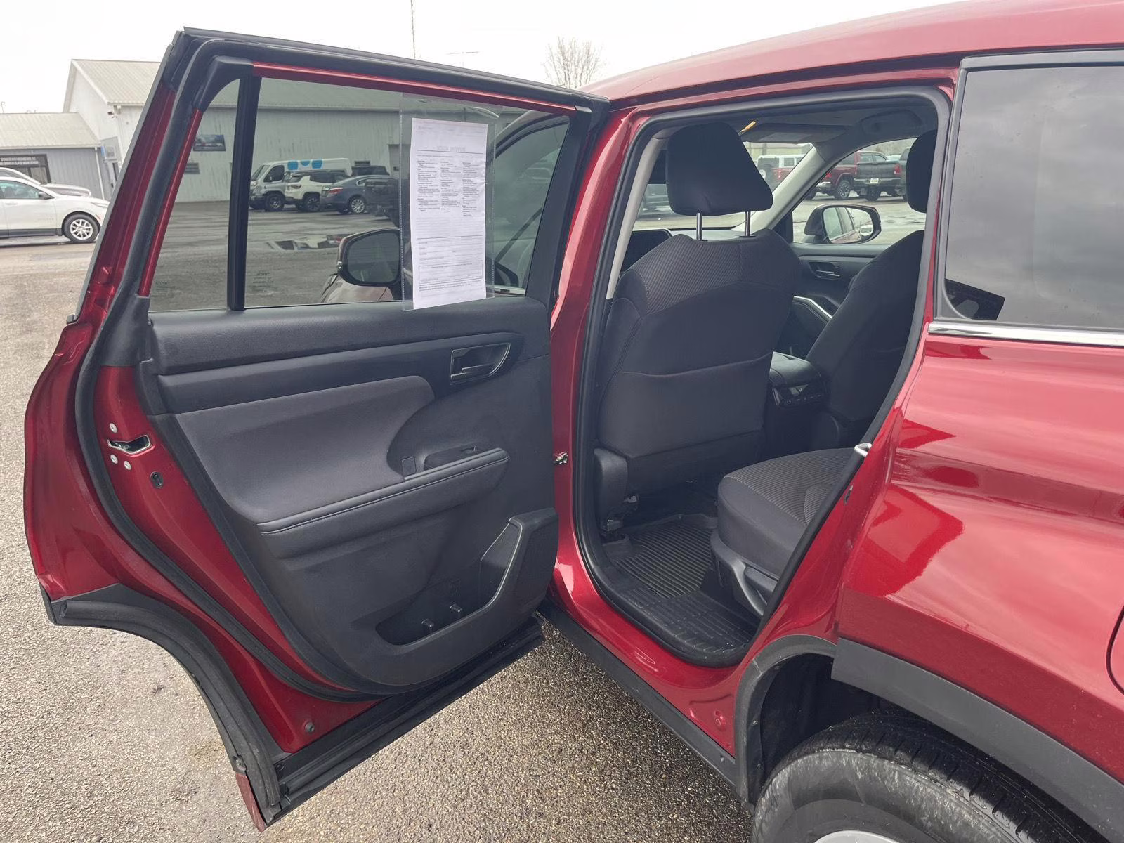 2024 Ruby Flare Pearl Toyota HIGHLANDER LE/X AWD Crossover