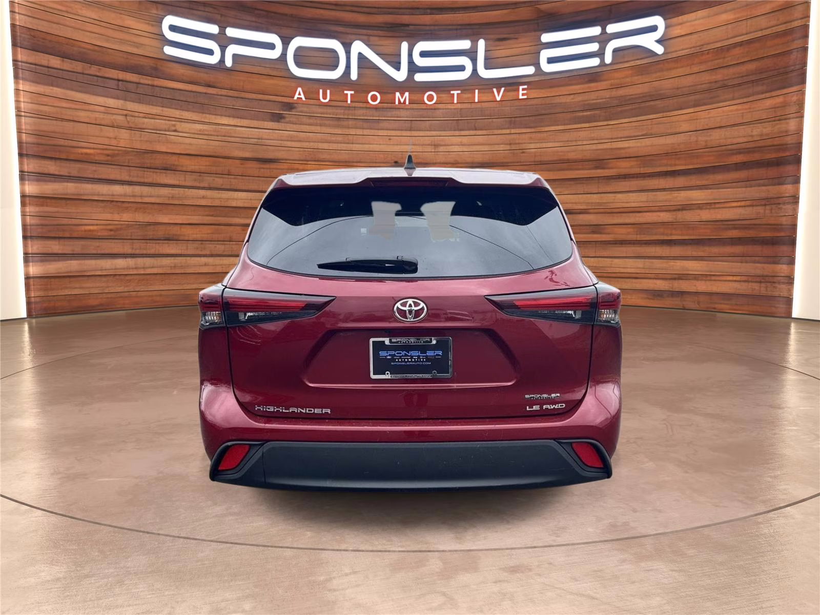 2024 Ruby Flare Pearl Toyota HIGHLANDER LE/X AWD Crossover