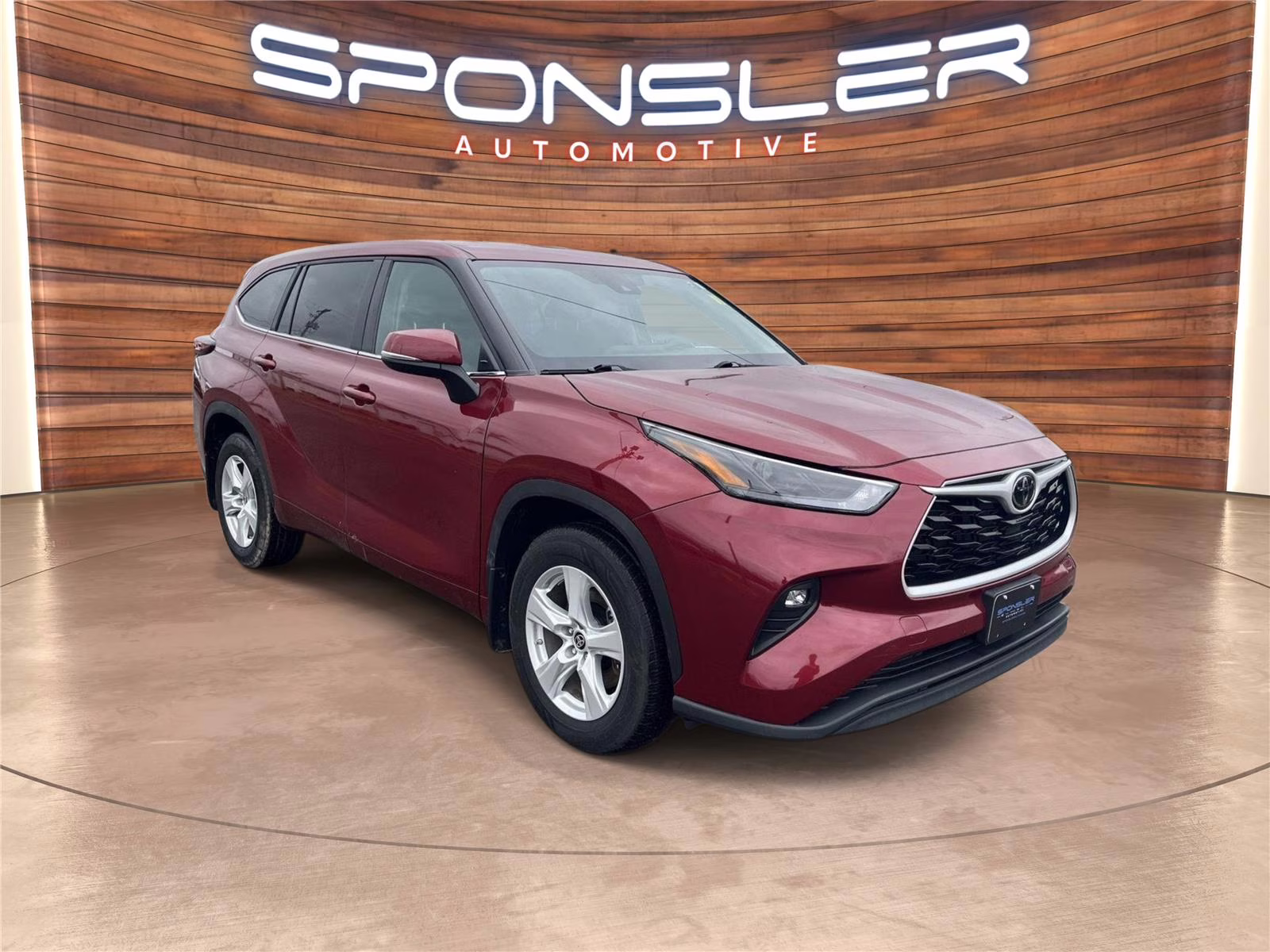 2024 Ruby Flare Pearl Toyota HIGHLANDER LE/X AWD Crossover