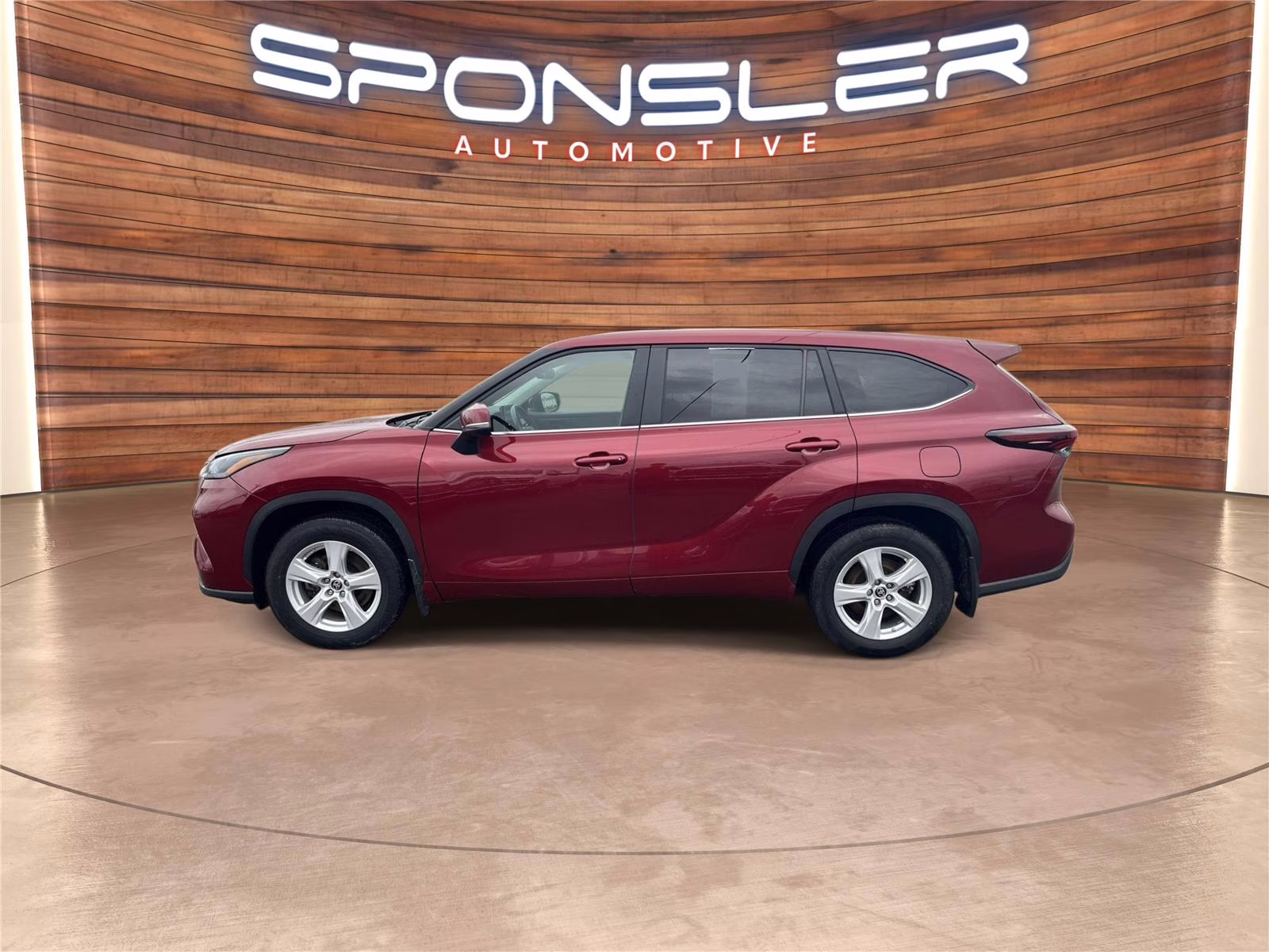 2024 Ruby Flare Pearl Toyota HIGHLANDER LE/X AWD Crossover