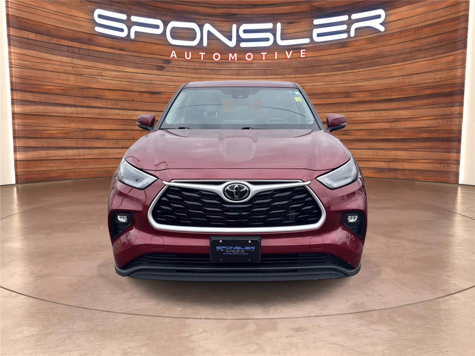 2024 Ruby Flare Pearl Toyota HIGHLANDER LE/X AWD Crossover