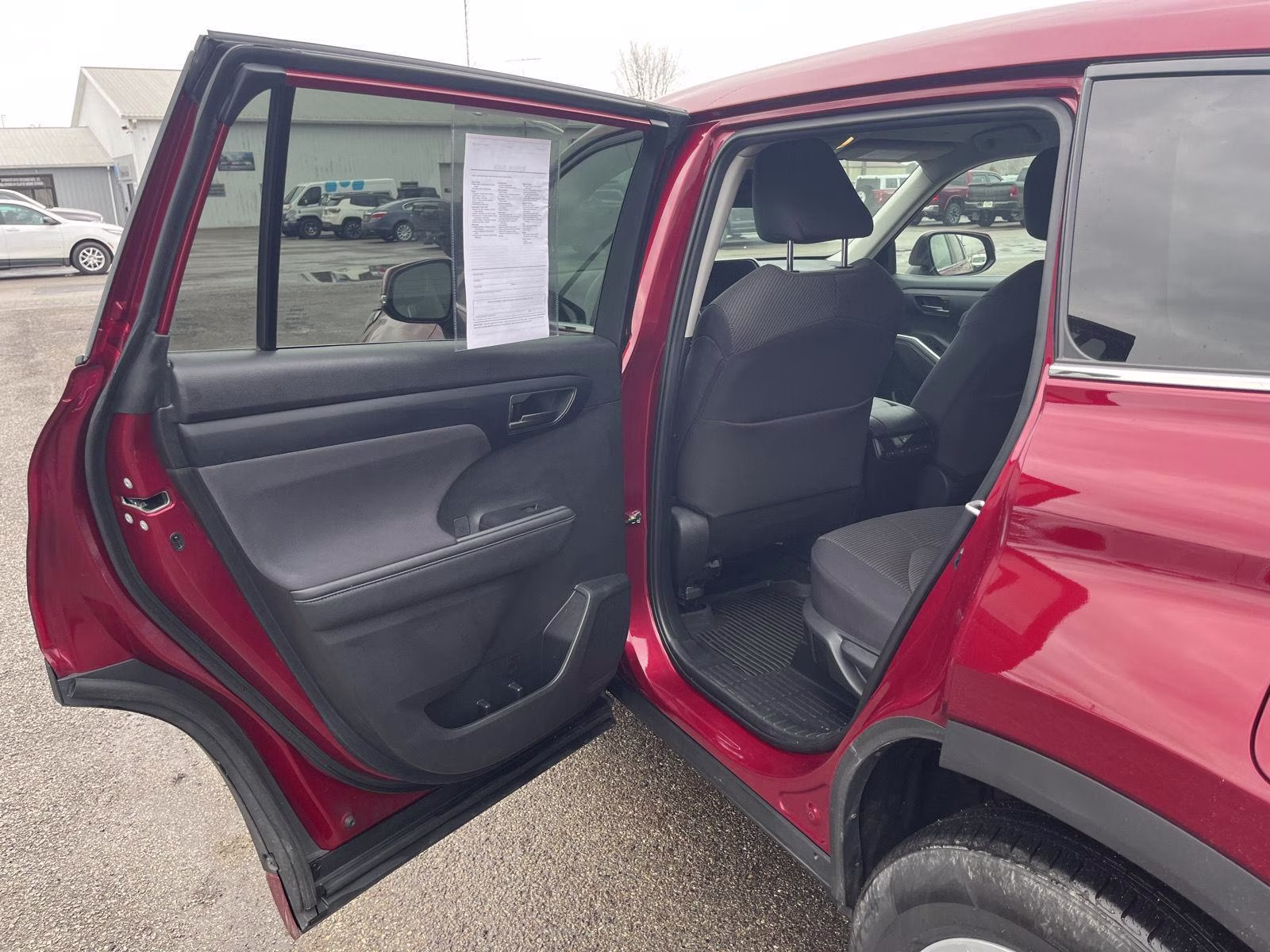 2024 Ruby Flare Pearl Toyota HIGHLANDER LE/X AWD Crossover
