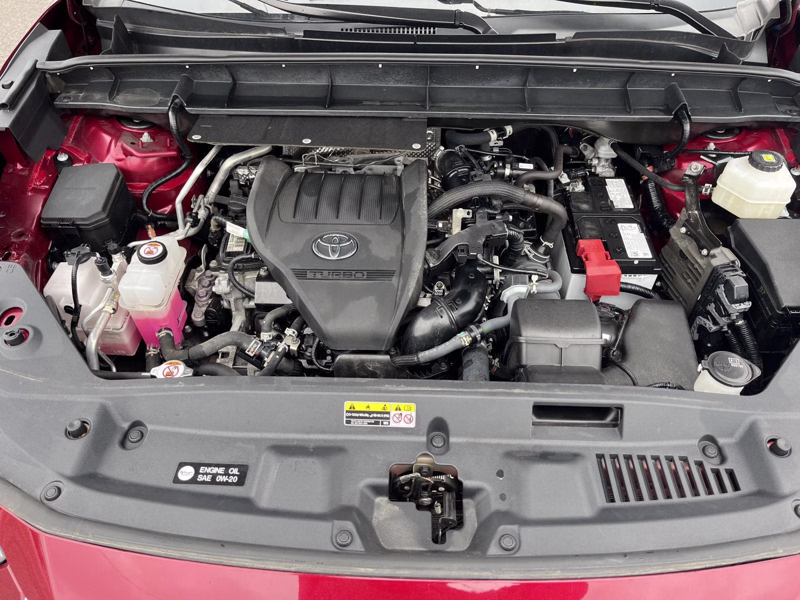 2024 Ruby Flare Pearl Toyota HIGHLANDER LE/X AWD Crossover