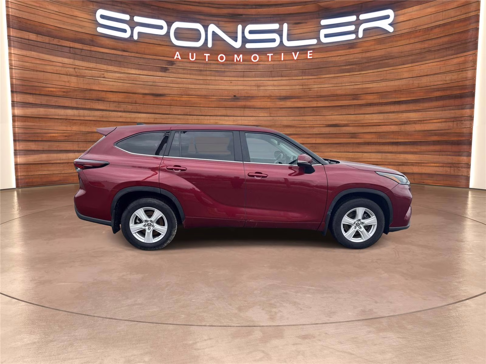 2024 Ruby Flare Pearl Toyota HIGHLANDER LE/X AWD Crossover