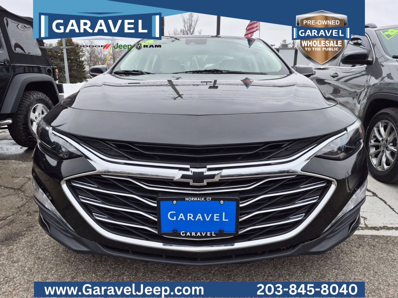 2019 Mosaic Black Metallic Chevrolet Malibu LT FWD Sedan