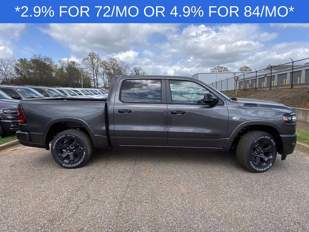 2026 Granite Crystal Metallic Clearcoat Ram 1500 Big Horn/Lone Star 4X4 Truck