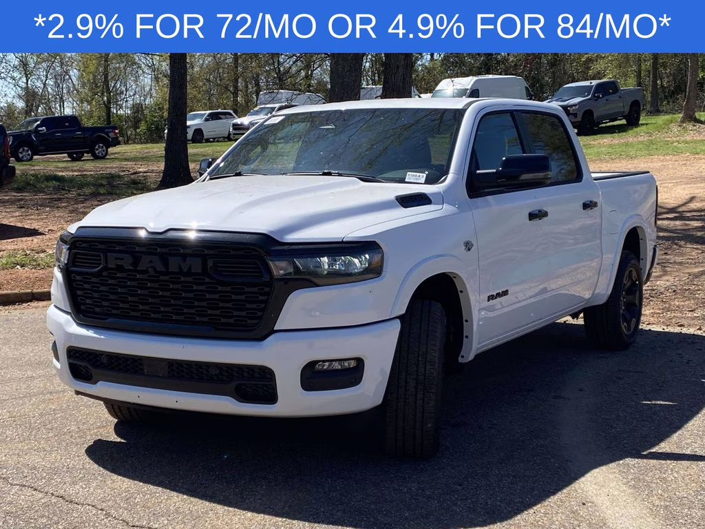 2026 Bright White Clearcoat Ram 1500 Big Horn/Lone Star 4X4 Truck