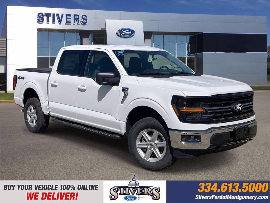 2026 White Ford F-150 XLT 4X4 Truck