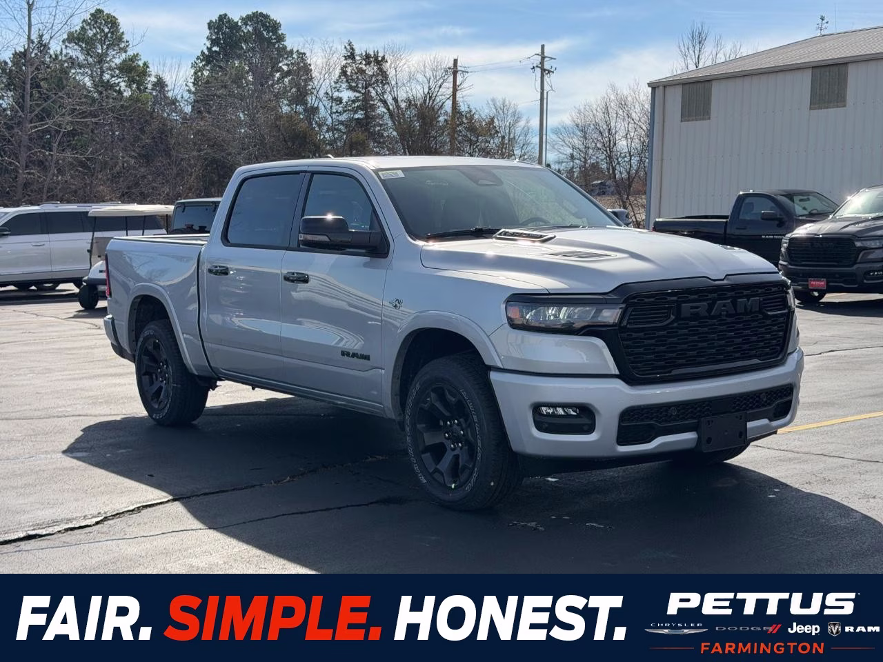 2026 Silver Zynith Ram 1500 Big Horn/Lone Star 4X4 Truck