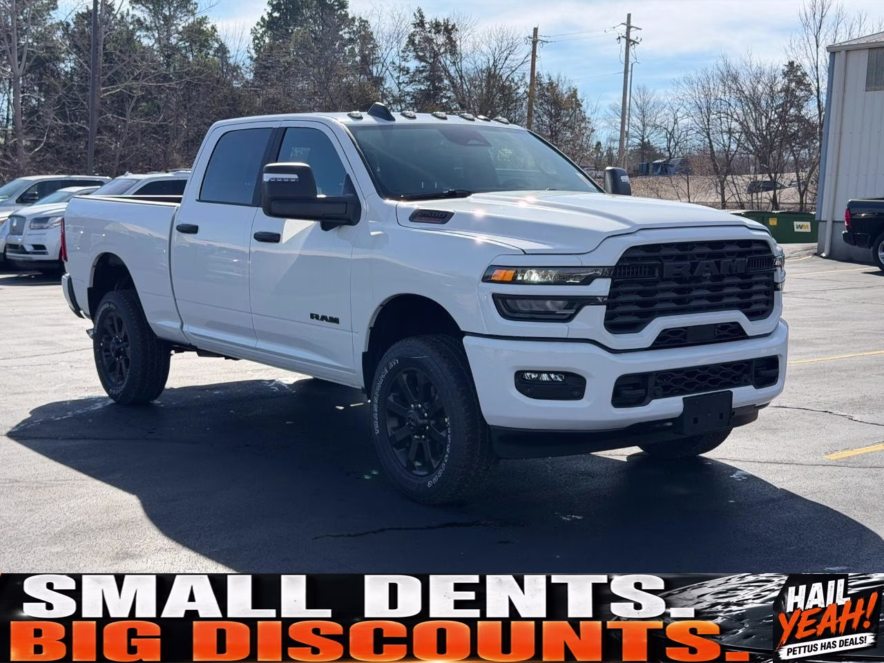 2026 Bright White Clearcoat Ram 2500 Big Horn 4X4 Truck
