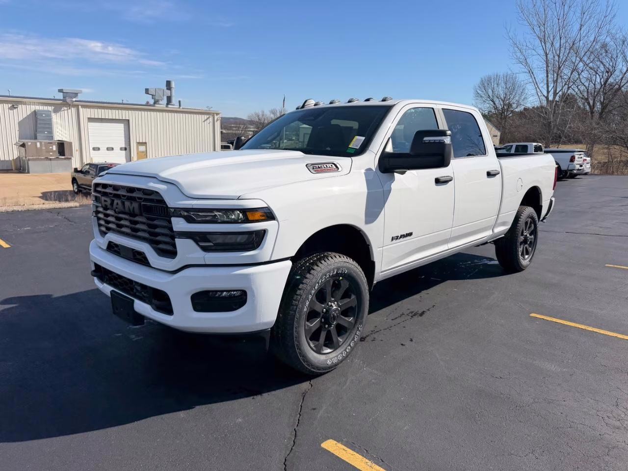 2026 Bright White Clearcoat Ram 2500 Big Horn 4X4 Truck