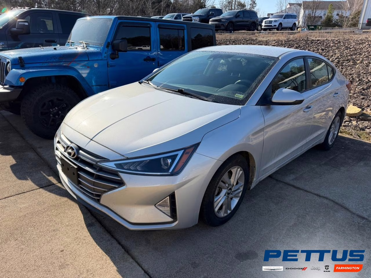 2020 Symphony Silver Hyundai Elantra SEL FWD Sedan