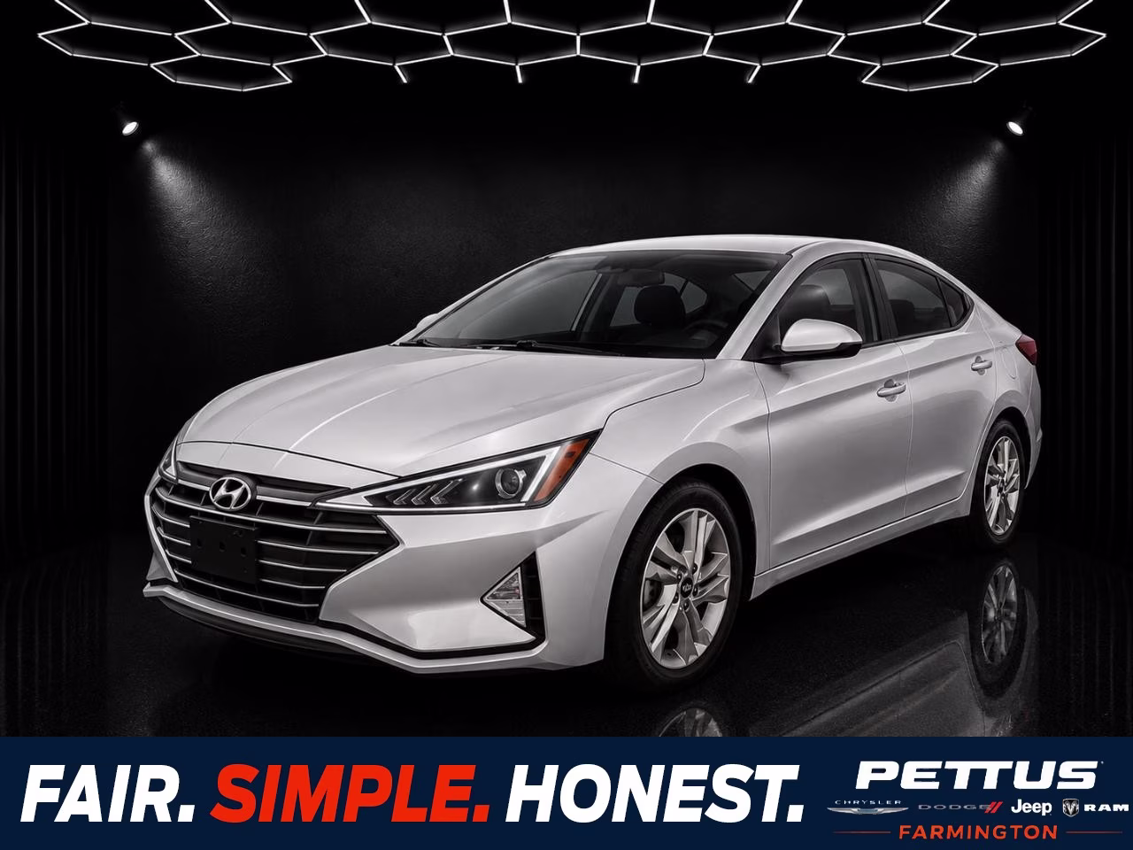 2020 Symphony Silver Hyundai Elantra SEL FWD Sedan