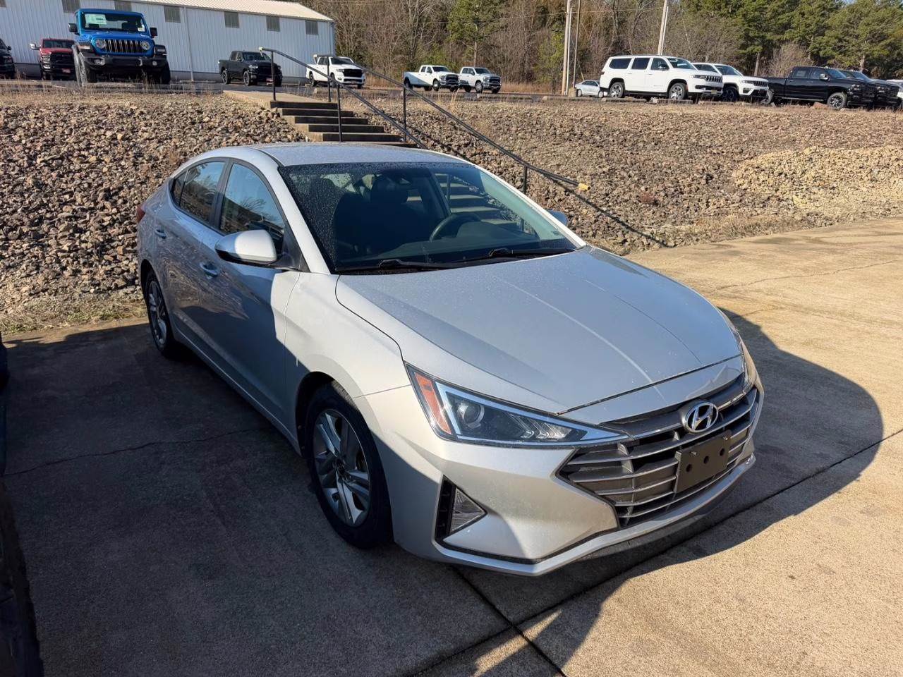 2020 Symphony Silver Hyundai Elantra SEL FWD Sedan