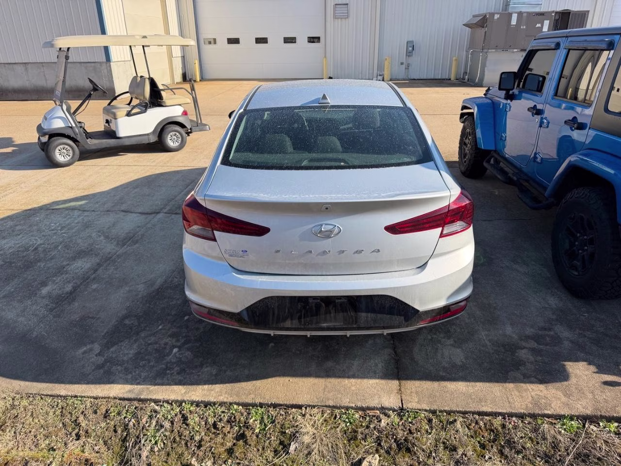 2020 Symphony Silver Hyundai Elantra SEL FWD Sedan