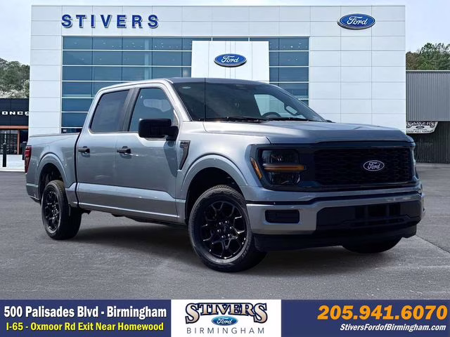 2026 Silver Metallic Ford F-150 STX RWD Truck