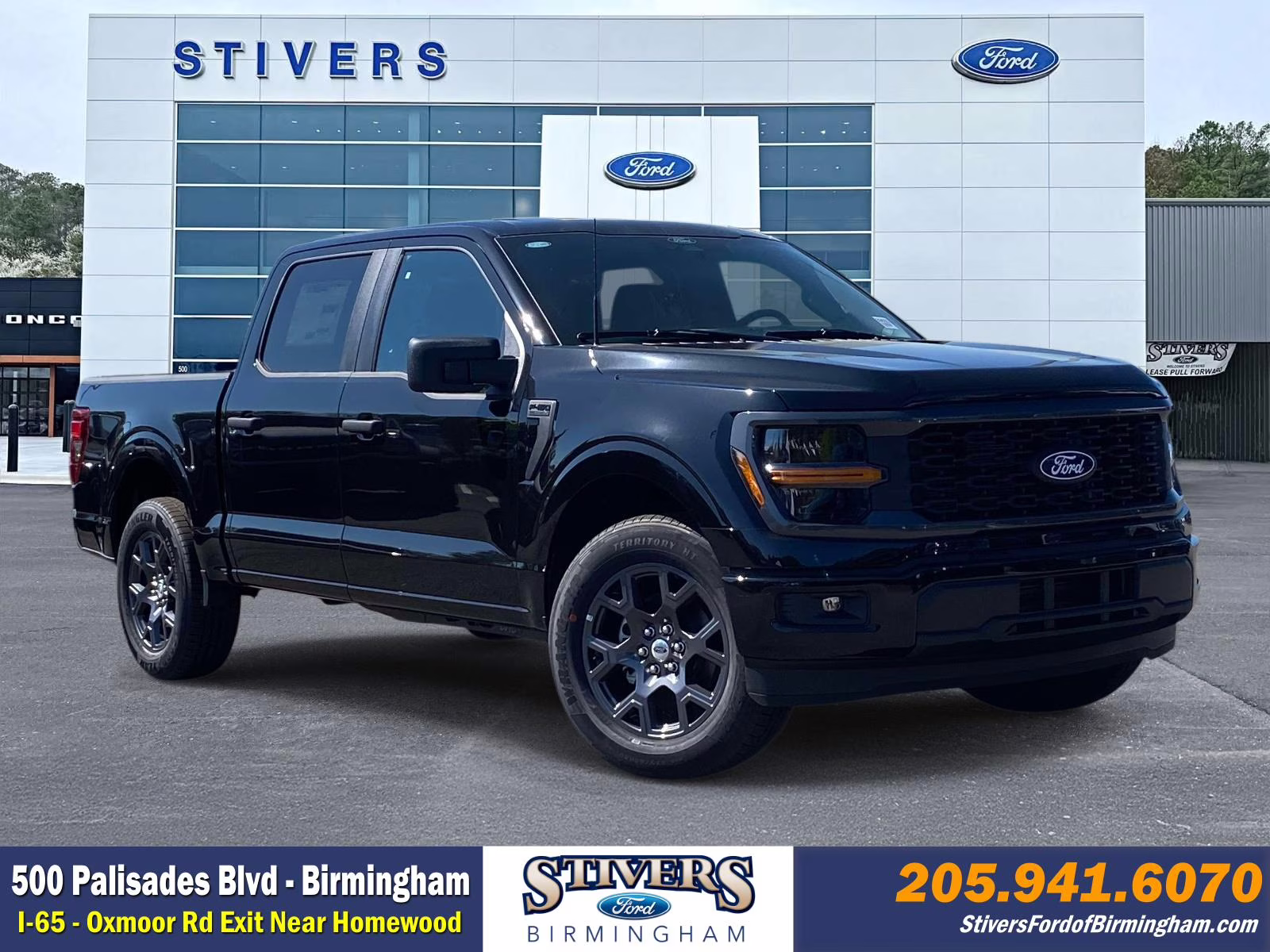 2026 Agate Black Metallic Ford F-150 STX RWD Truck