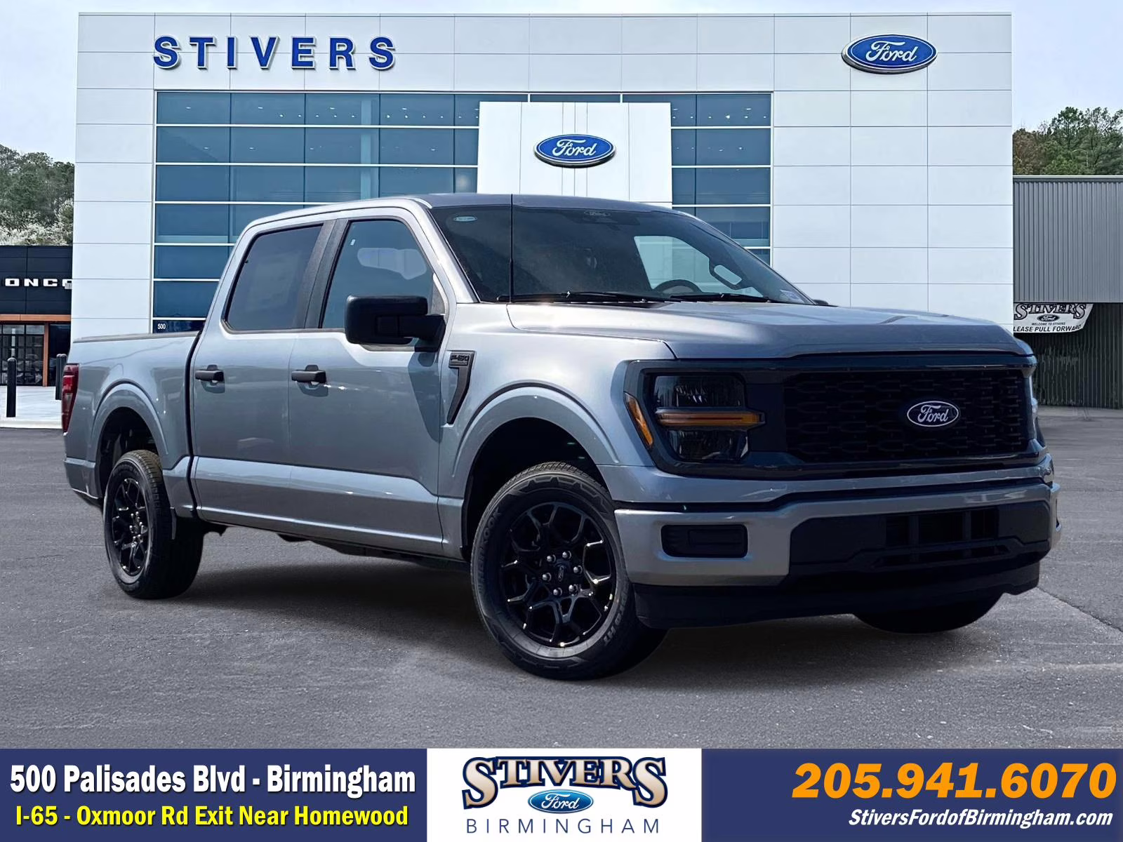 2026 Iconic Silver Metallic Ford F-150 STX RWD Truck