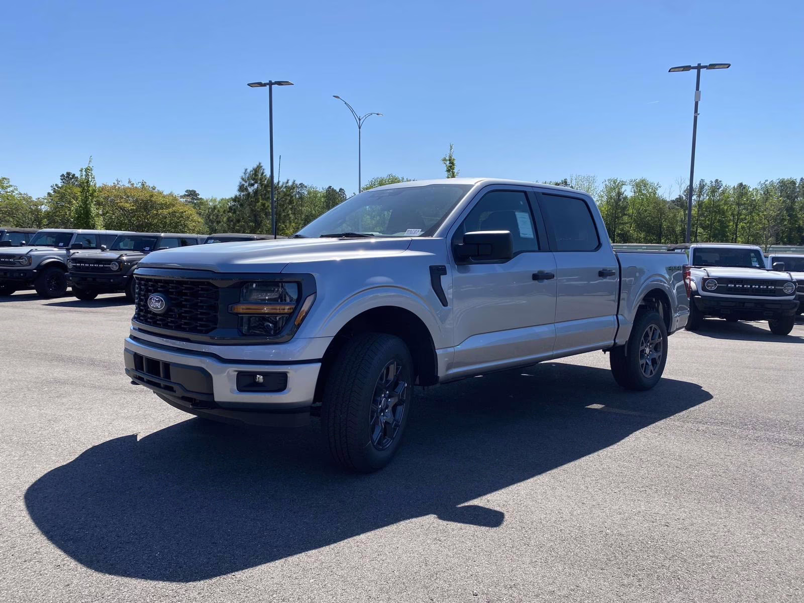 2026 Silver Metallic Ford F-150 STX 4X4 Truck