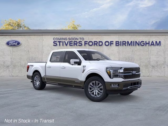 2026 Star White Metallic Tri-Coat Ford F-150 King Ranch 4X4 Truck