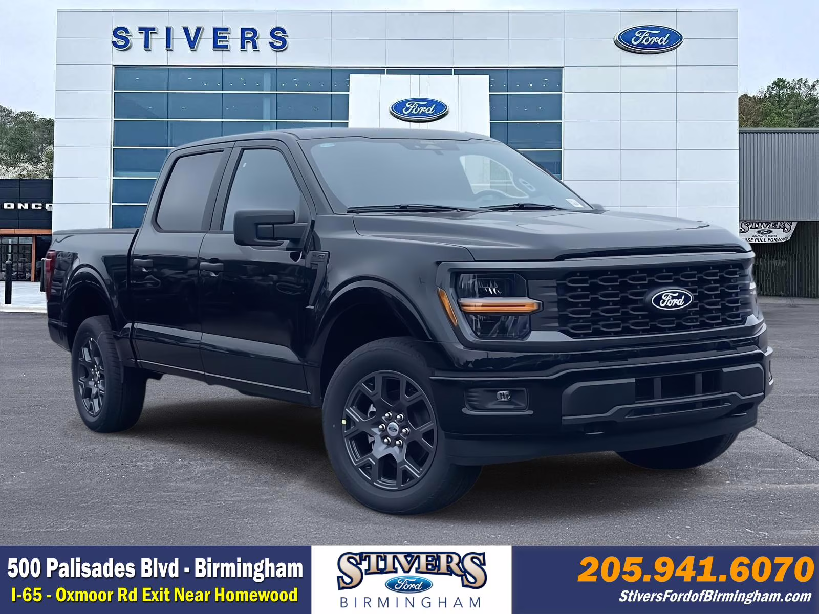 2026 Black Metallic Ford F-150 STX 4X4 Truck