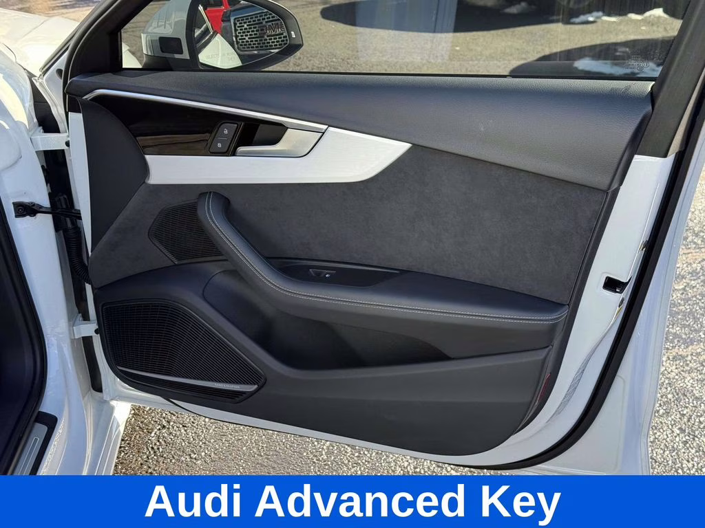 2021 Glacier White Audi A4 45 S line Premium Plus AWD Sedan
