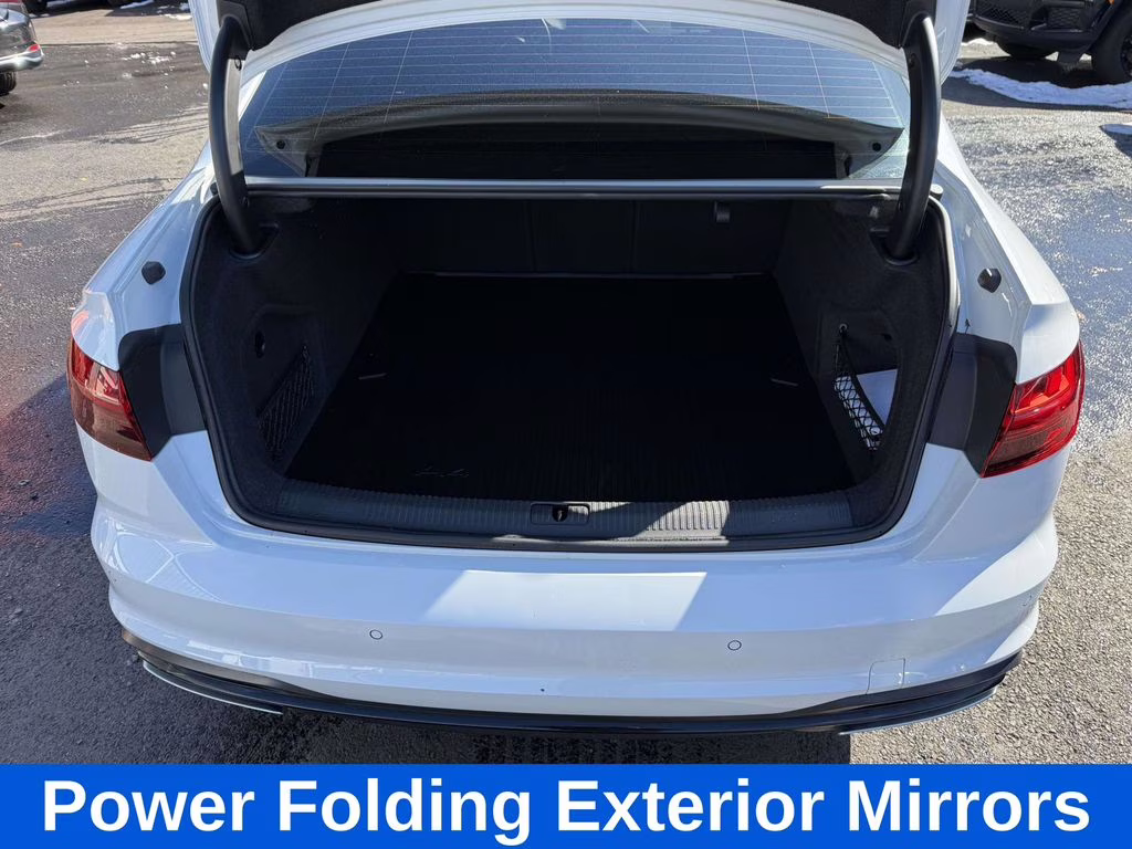 2021 Glacier White Audi A4 45 S line Premium Plus AWD Sedan