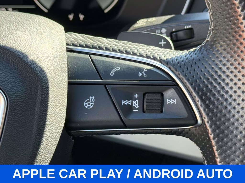 2021 Glacier White Audi A4 45 S line Premium Plus AWD Sedan