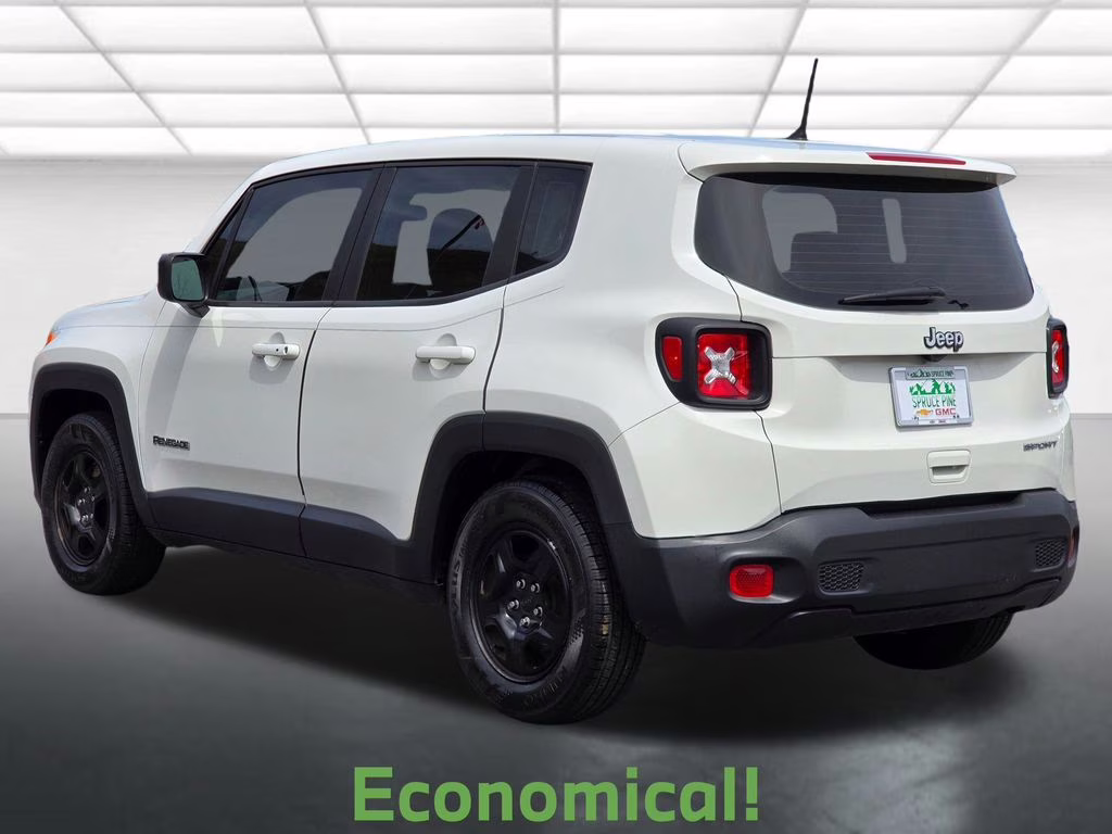 2019 Alpine White Clearcoat Jeep Renegade Sport FWD SUV