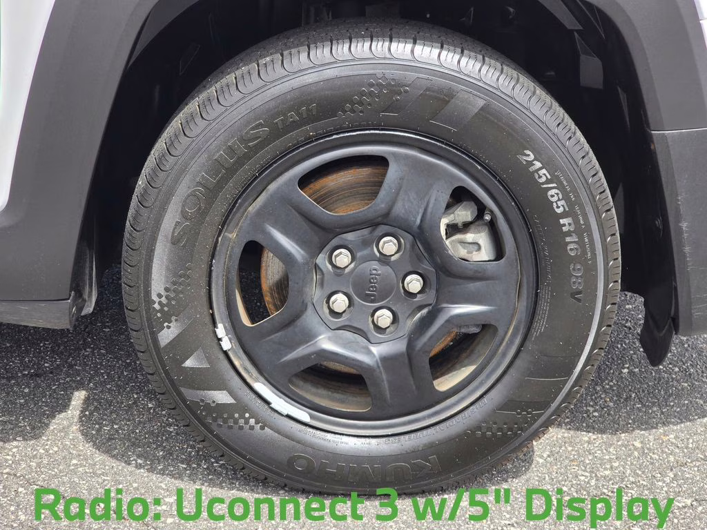 2019 Alpine White Clearcoat Jeep Renegade Sport FWD SUV