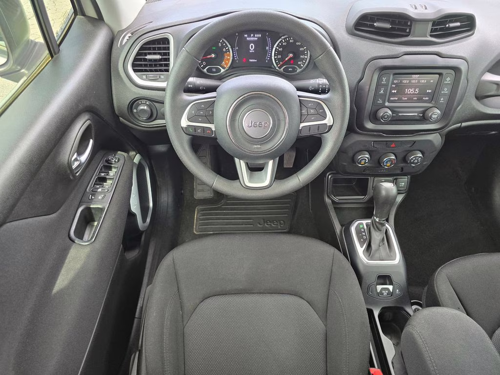 2019 Alpine White Clearcoat Jeep Renegade Sport FWD SUV