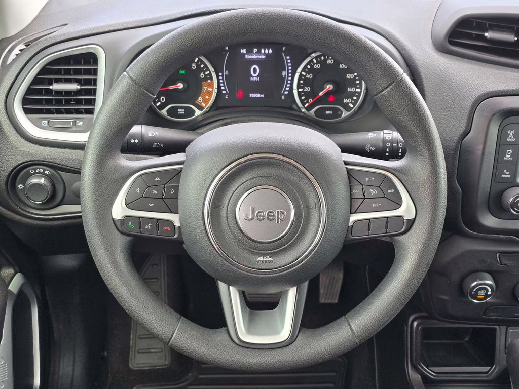 2019 Alpine White Clearcoat Jeep Renegade Sport FWD SUV