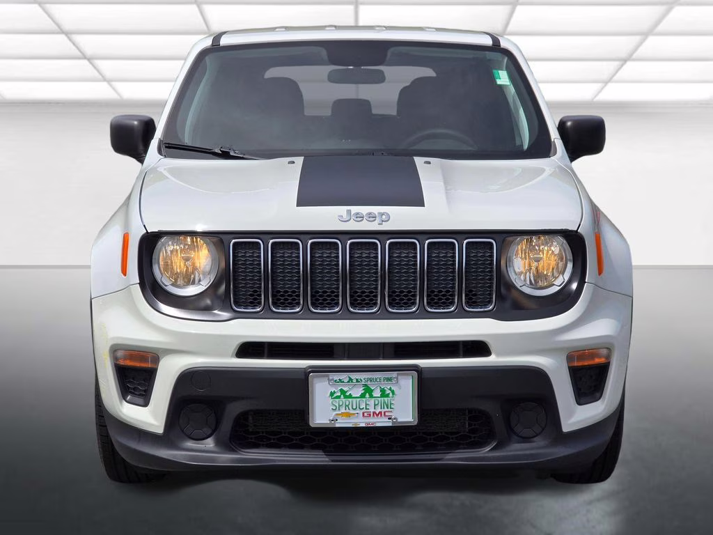 2019 Alpine White Clearcoat Jeep Renegade Sport FWD SUV
