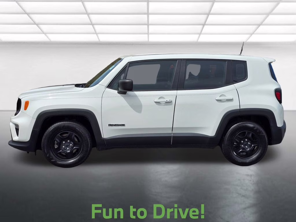 2019 Alpine White Clearcoat Jeep Renegade Sport FWD SUV