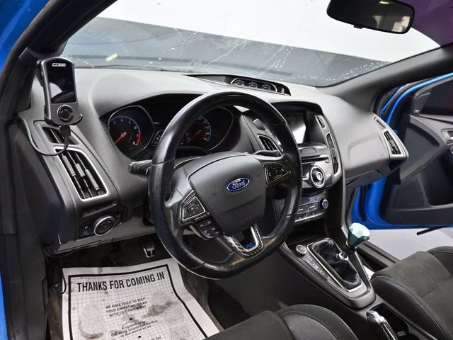 2018 Blue Ford Focus RS AWD Hatchback
