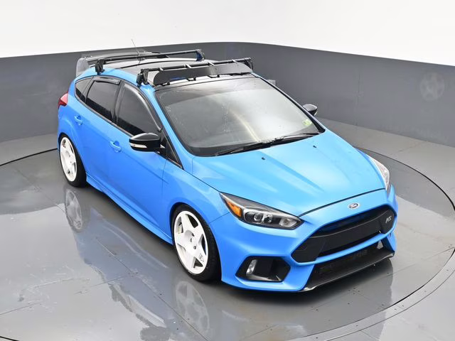 2018 Blue Ford Focus RS AWD Hatchback