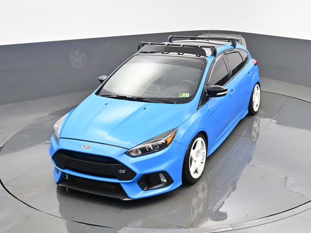 2018 Blue Ford Focus RS AWD Hatchback